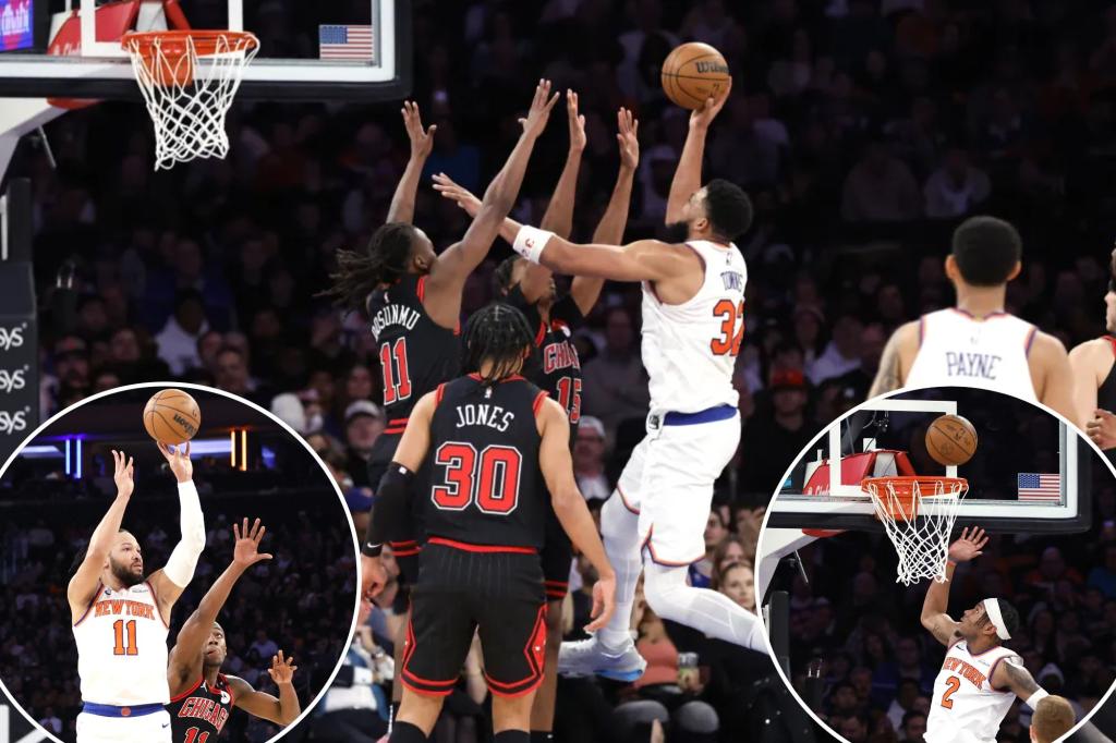 Karl-Anthony Towns’ heroics propel Knicks to overtime win vs. Bulls