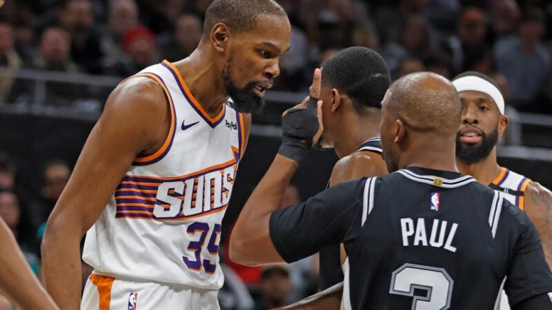 Kevin Durant blasts Chris Paul’s ‘gimmicks’ after fiery exchange