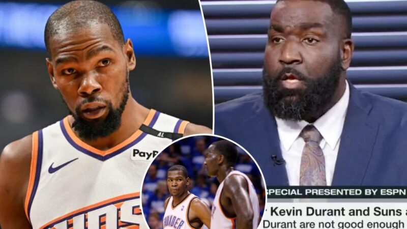 Kevin Durant torches Kendrick Perkins over leadership claim