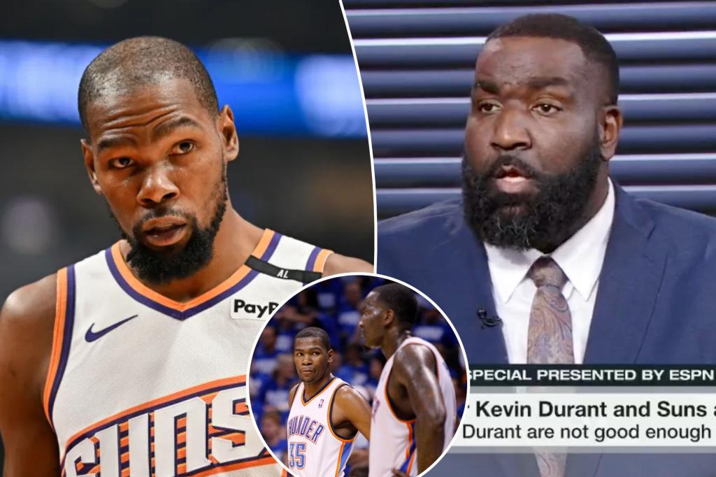 Kevin Durant torches Kendrick Perkins over leadership claim