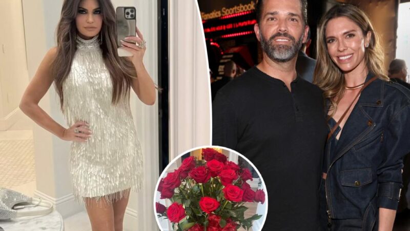 Kimberly Guilfoyle teases new romance with snap of Valentine’s bouquet after Donald Trump Jr. split