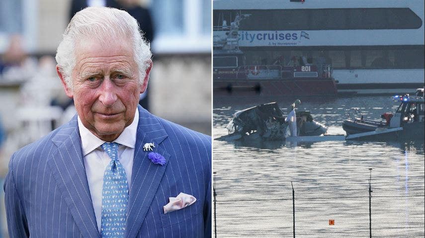 King Charles says ‘our hearts’ with US after ‘devastating loss of life’ in DC plane crash