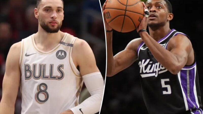 Kings trading De’Aaron Fox to Spurs in three-team NBA blockbuster for Bulls’ Zach LaVine