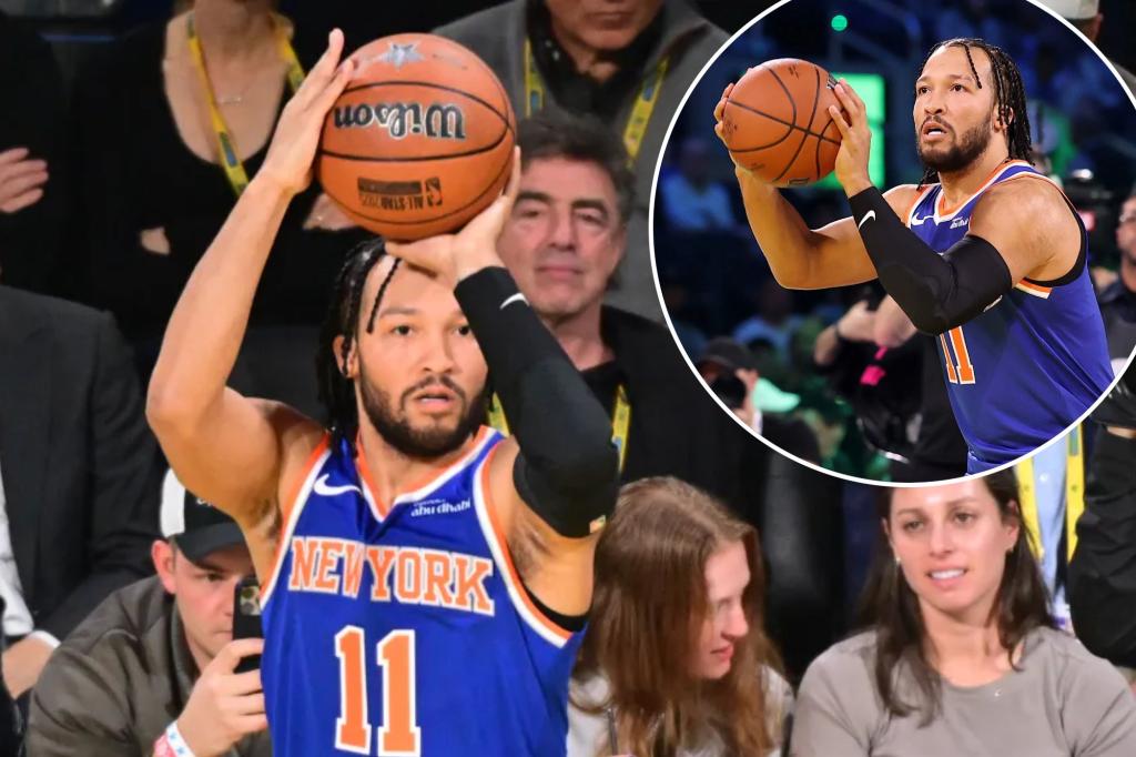 Knicks’ Jalen Brunson fades in 3-point contest after hot start