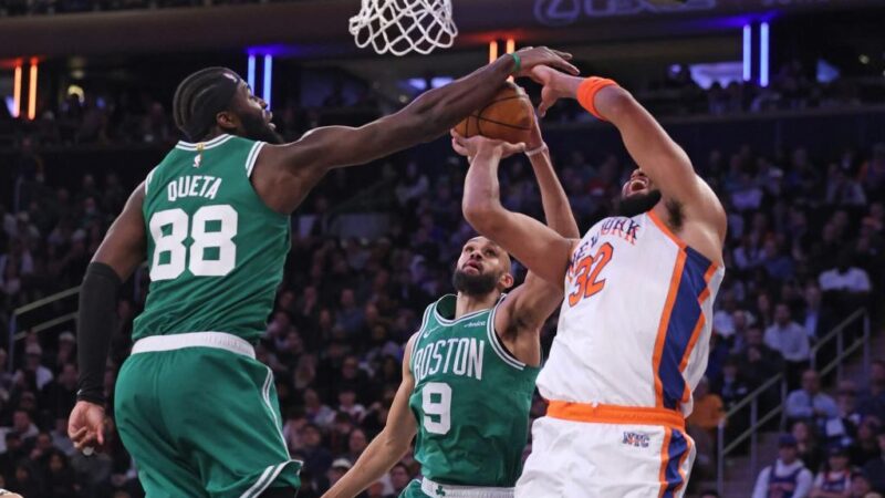 Knicks’ Karl-Anthony Towns shut down by Celtics’ swarming defense