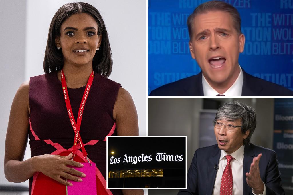 LA Times owner mulls MAGA-friendly news outlet featuring Candace Owens