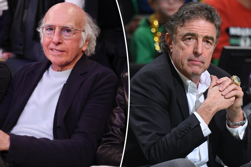 Larry David refuses to try on Celtics ring at Knicks game