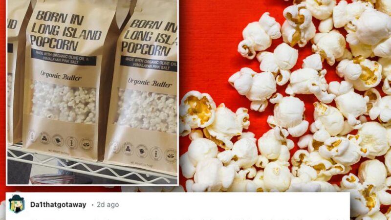 Long Islanders steamed by new popcorn brand