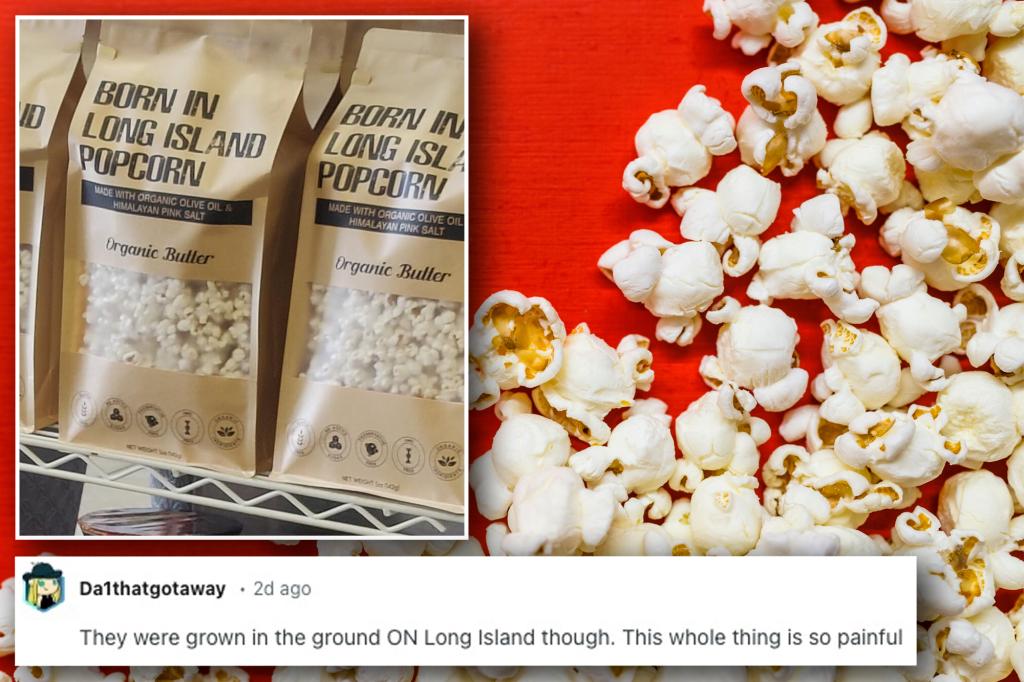 Long Islanders steamed by new popcorn brand