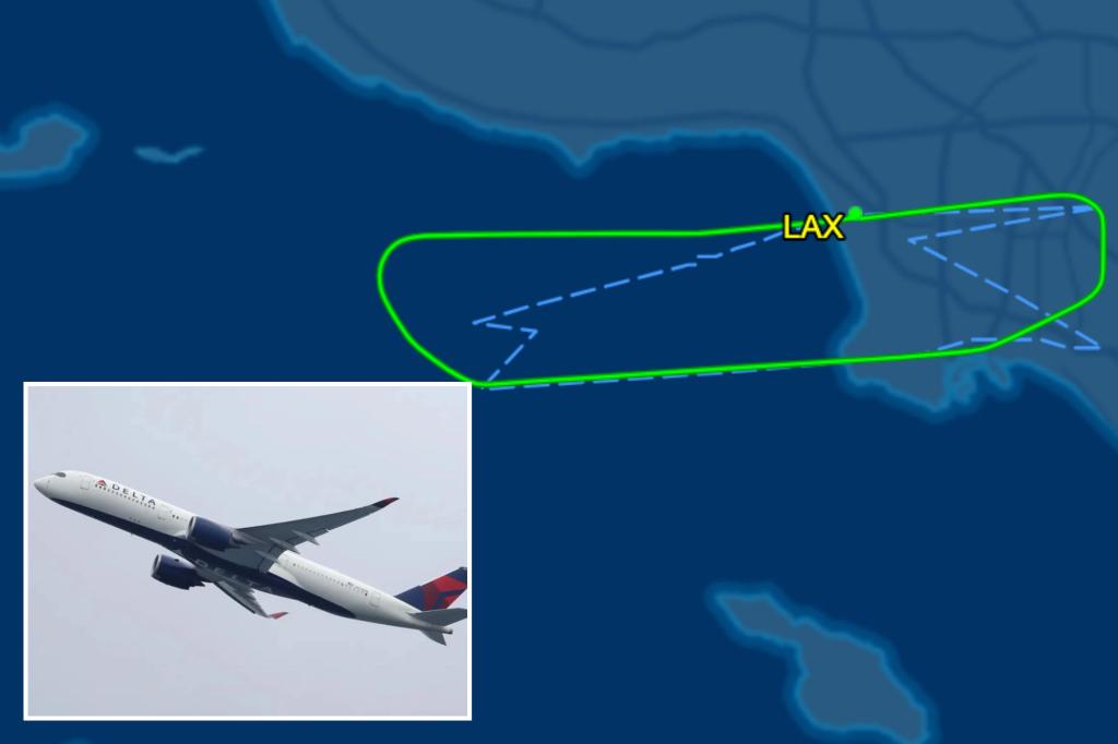 Los Angeles Delta flight emergency landing LAX bound for Sydney