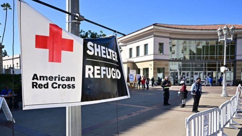 Los Angeles fire victims to be booted from Red Cross shelter to make space for film crews, events