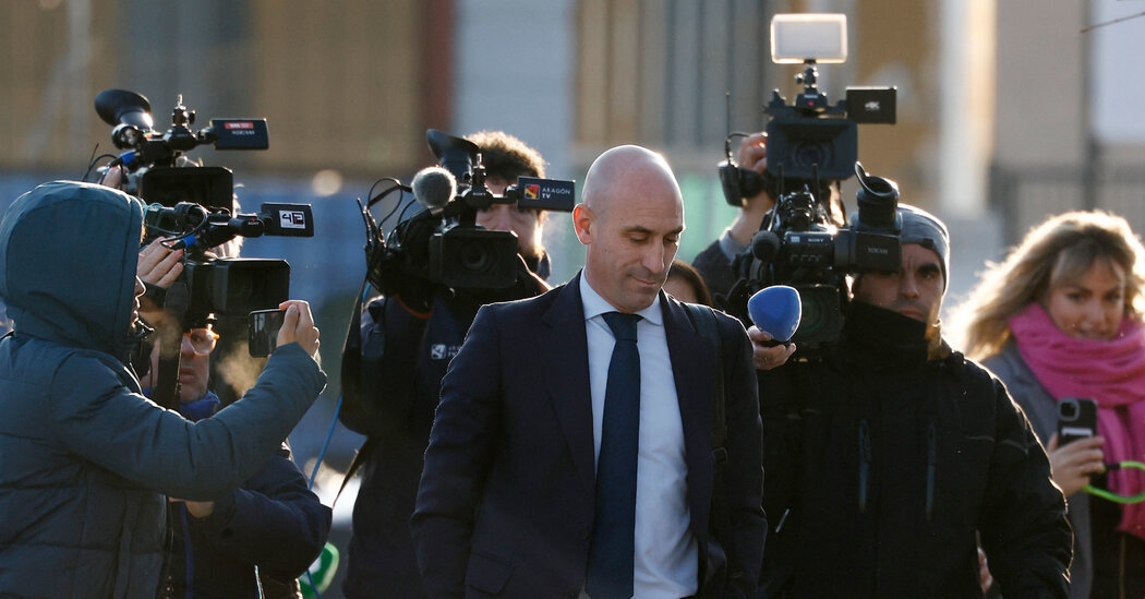 Luis Rubiales, Spain’s Former Top Soccer Official, Testifies About Kissing Star Player