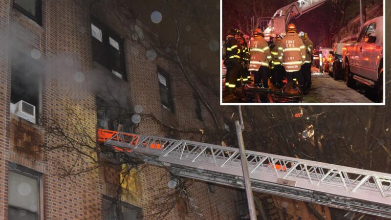 Man killed in NYC apartment fire as woman, child rushed to hospital: NYPD