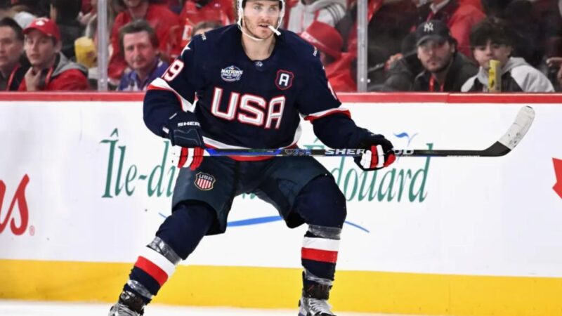 Matthew Tkachuk exits early with lower-body injury: USA coach