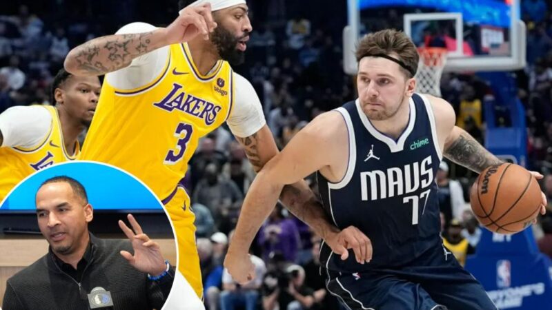 Mavericks GM embraces risk of Luka Doncic-Anthony Davis trade