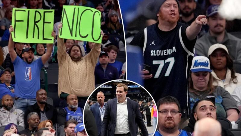 Mavericks fans ejected over ‘Fire Nico’ signs, shouting at Mark Cuban