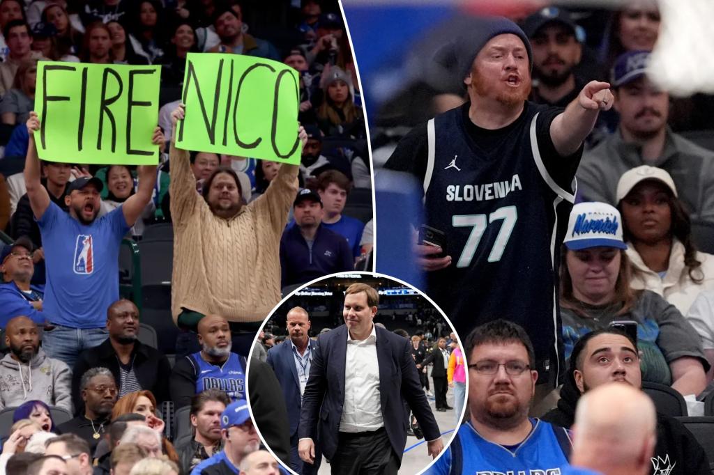 Mavericks fans ejected over ‘Fire Nico’ signs, shouting at Mark Cuban