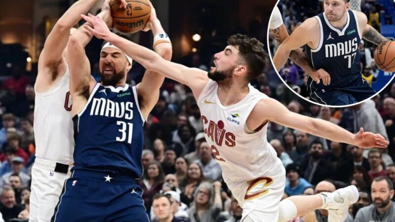 Mavericks lose to Cavaliers by 43-points after Luka Doncic trade