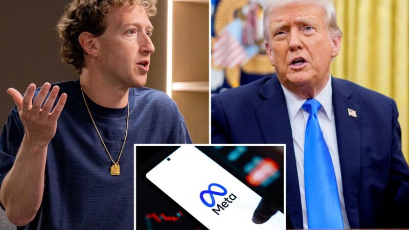 Meta censors internal dissent over Mark Zuckerberg’s Trump ties