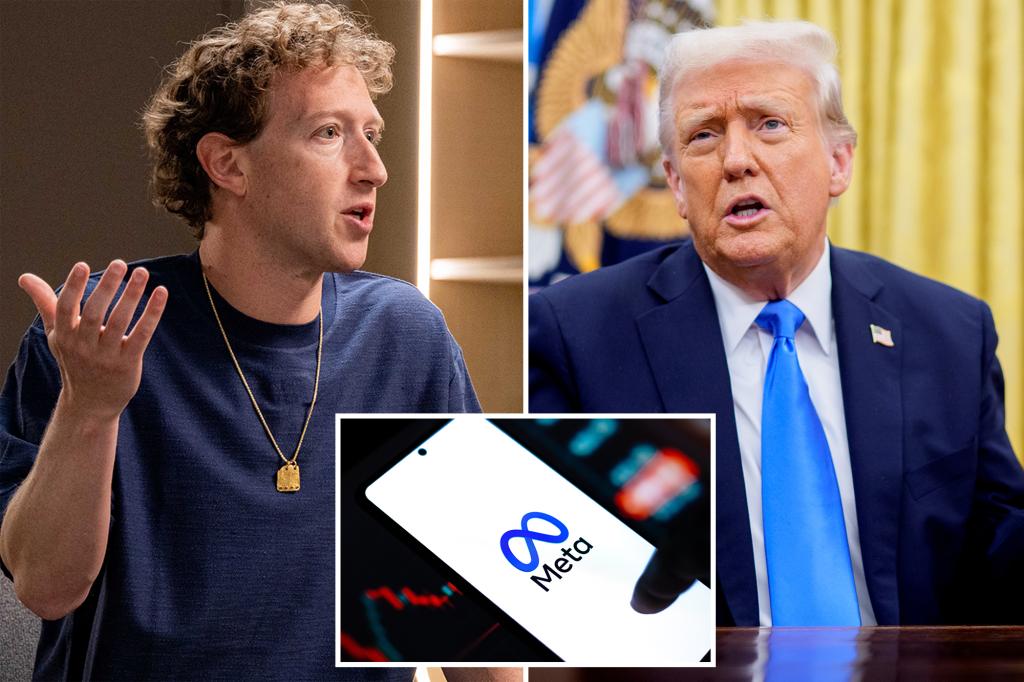 Meta censors internal dissent over Mark Zuckerberg’s Trump ties