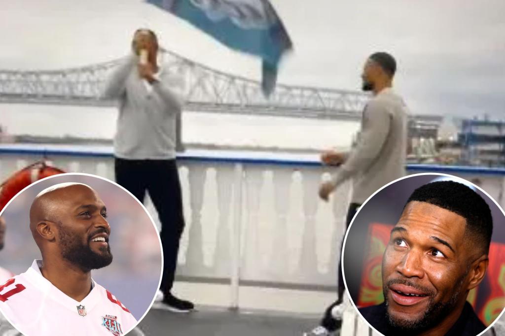 Michael Strahan waving Eagles flag a ‘warning shot’ to Giants : Amani Toomer