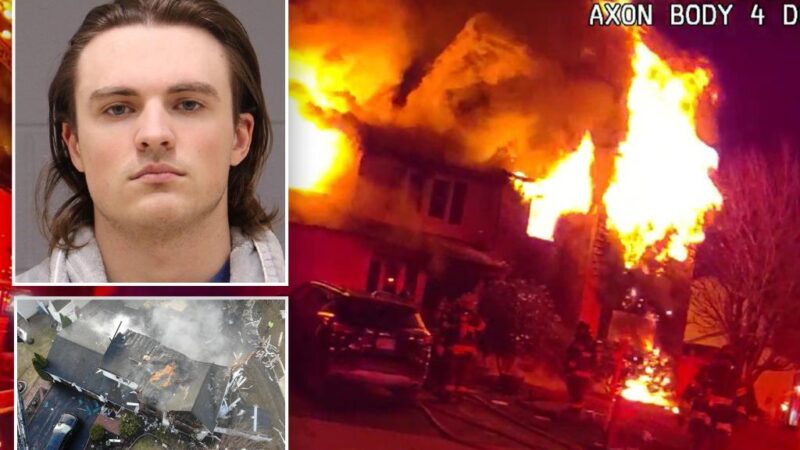 Michigan man drives over 700 miles, sets fire to home of man who communicated with his ex: officials