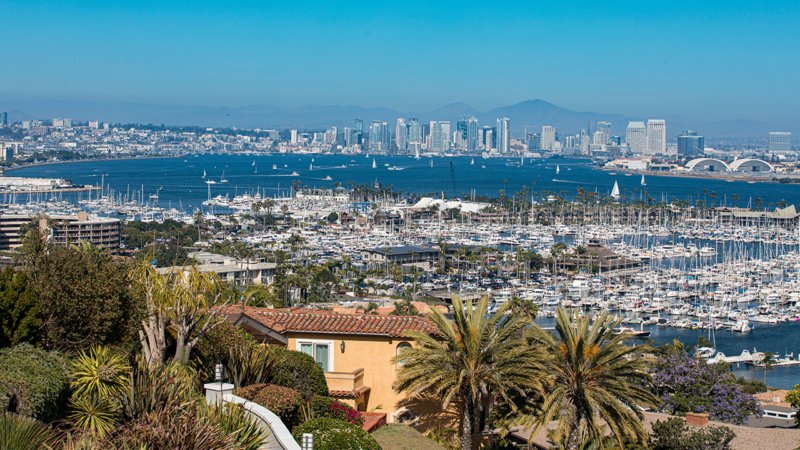 Military plane crashes into San Diego Bay near naval air station