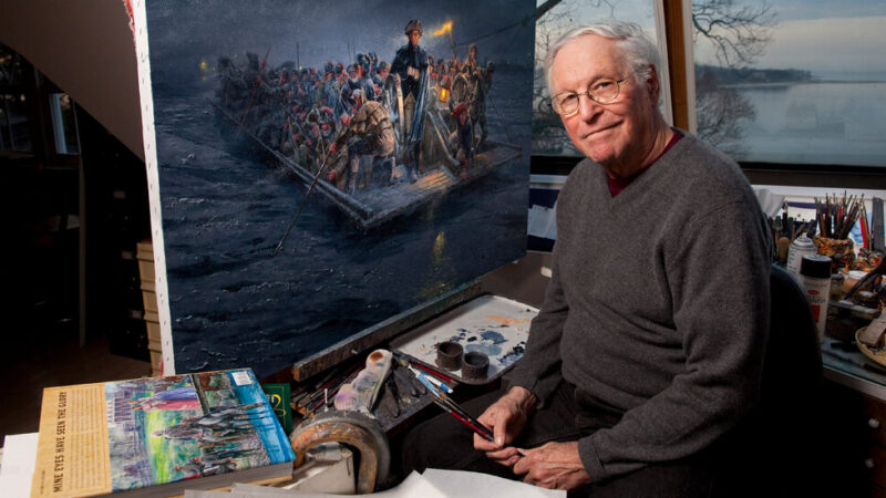 Mort Künstler, Renowned Painter of Epic Historical Scenes, Dies at 97