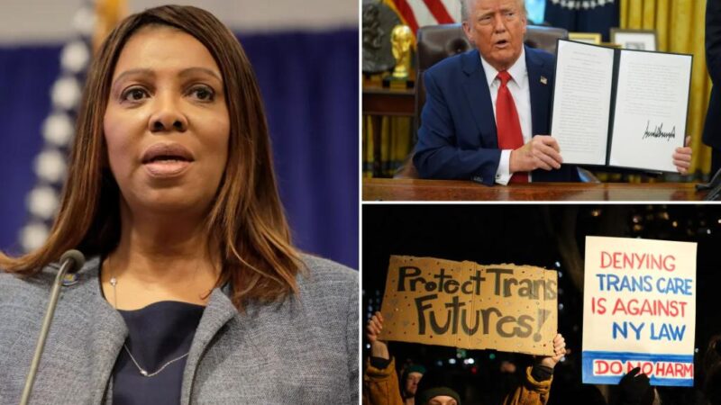 NY AG Letitia James tells hospitals to continue sex-change procedures for minors despite Trump’s executive order 