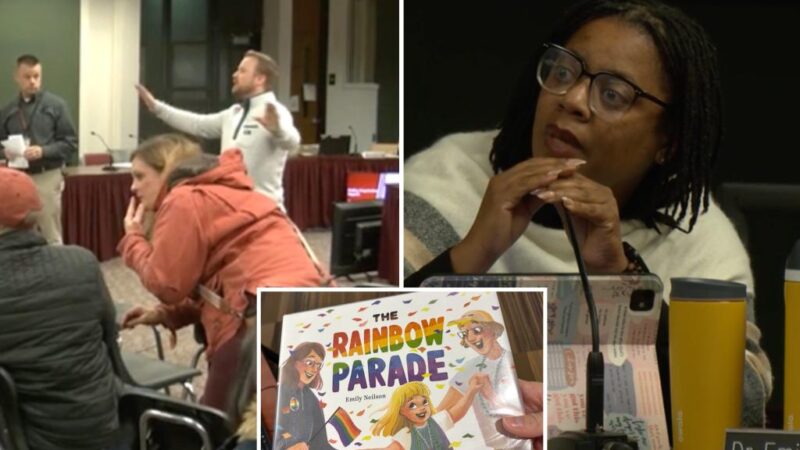 NY school board meeting descends into chaos over ‘LGBTQIA+’ book as parents voice outrage