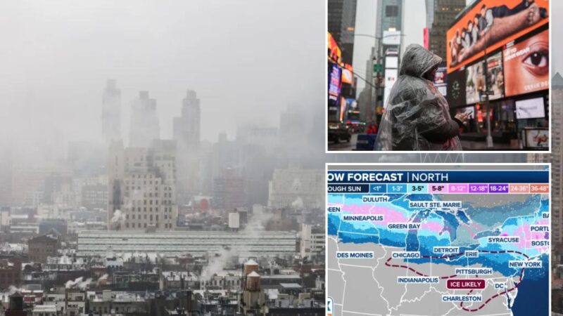 NYC braces for snow, sleet as weekend winter storm looms