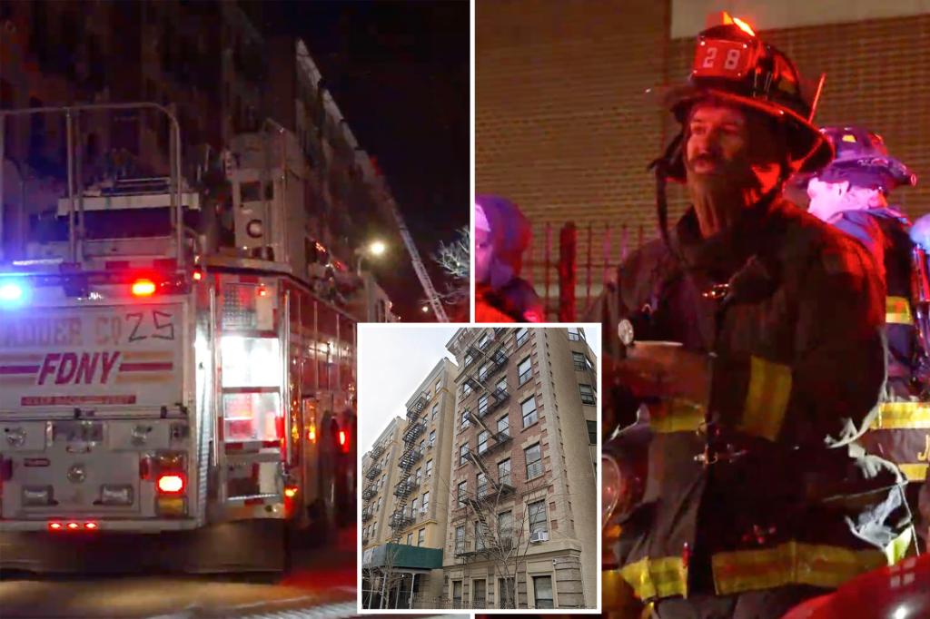 NYC fire tears through building, killing 66-year-old woman