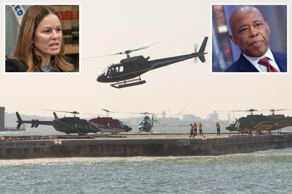 NYC heliport operator urges criminal probe after Adams admin awards contract to firm with foreign ties