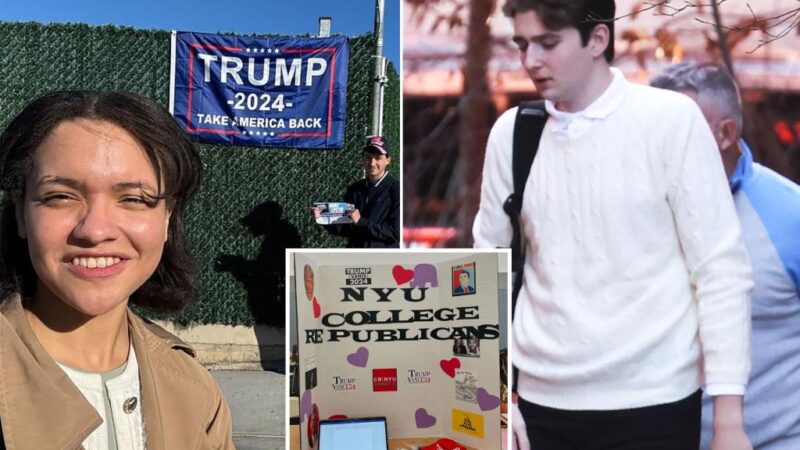 NYU College Republican Pres outsted over Barron Trump comments: “Why would I have any ill intent towards him?”