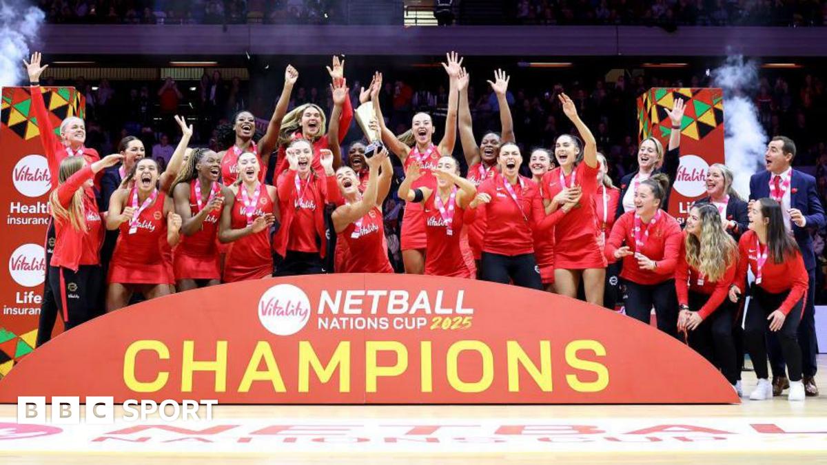 Netball Nations Cup: England defeat South Africa to become champions for first time