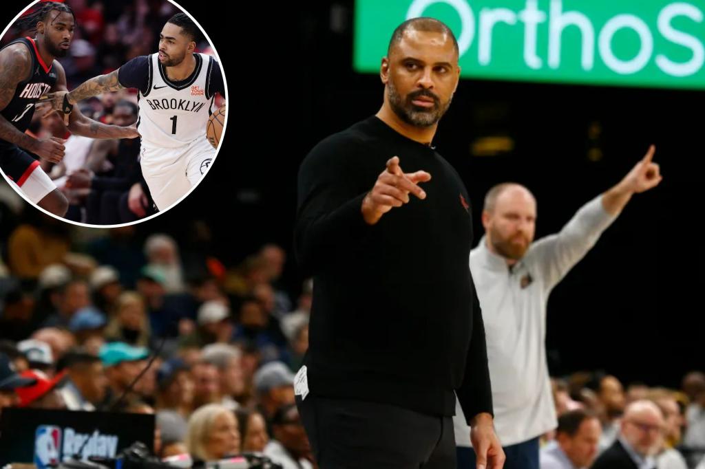 Nets felt disrespected by Rockets’ Ime Udoka’s ‘lower-level team’ jab