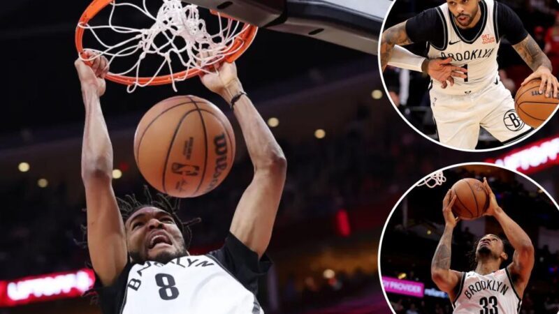 Nets pull off big upset vs. Rockets for second consecutive win