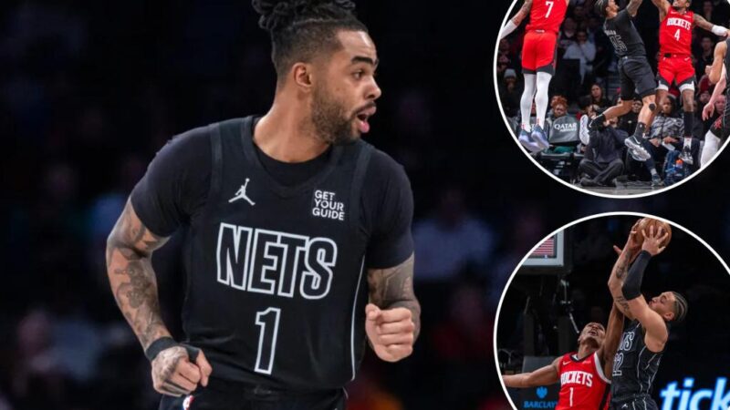 Nets stun Rockets with last-second rally in payback for Ime Udoka’s dig