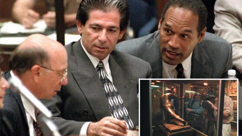 OJ Simpson bible that includes note from Robert Kardashian could be for sale