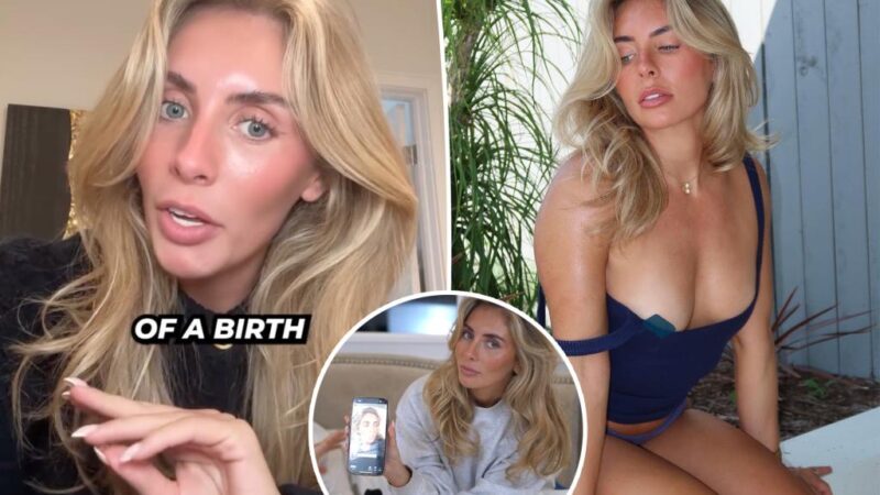 OnlyFans star Bonnie Blue who slept with 1,057 men claims she faked being pregnant to pay for a stranger’s IVF treatment