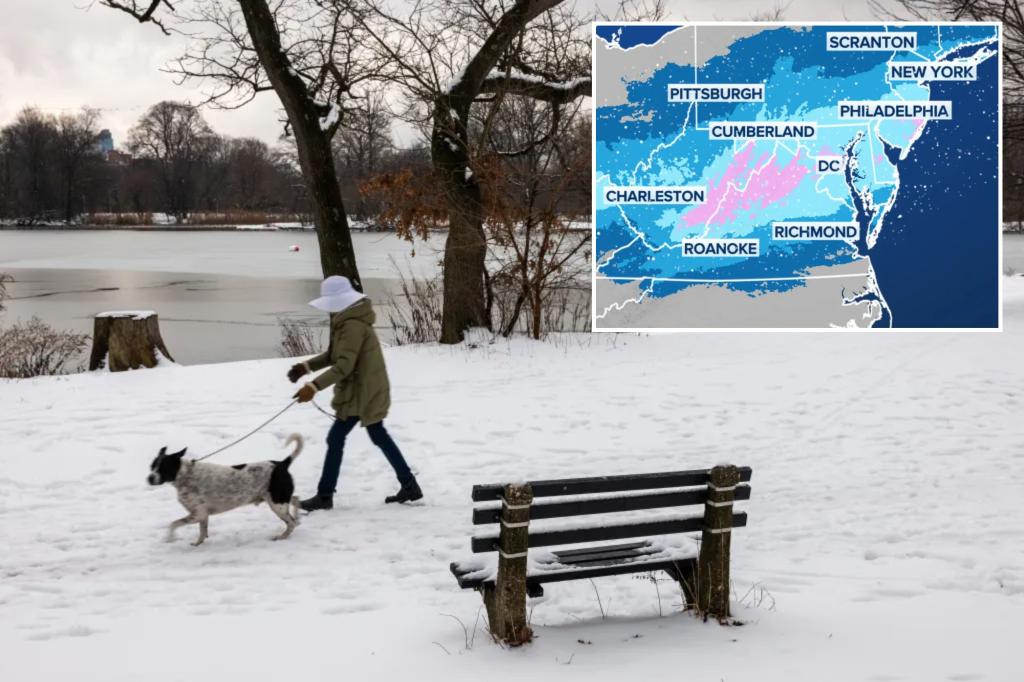 Parade of winter storms to blast across US with snow expected for 200 million in 40 states