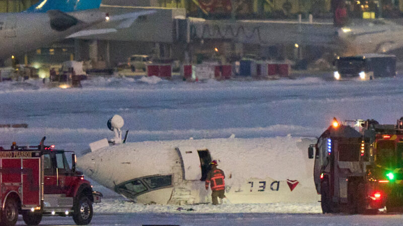 Passengers Recall Moments Before Delta Plane Crash at Toronto Airport