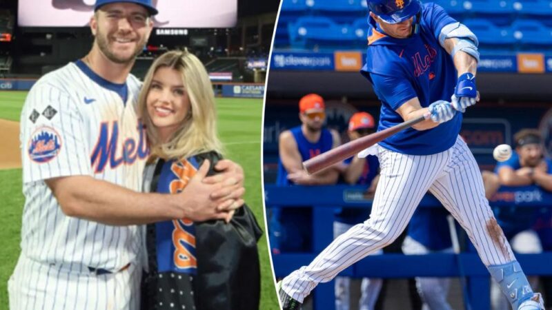 Pete Alonso’s wife ‘excited’ for Mets season after free agency saga ends