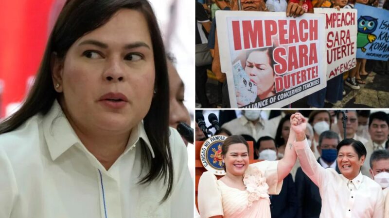 Philippine Vice President Sara Duterte impeached by House of Representatives