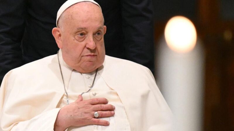 Pope Francis had ‘tranquil’ night in hospital, Vatican says in condition update