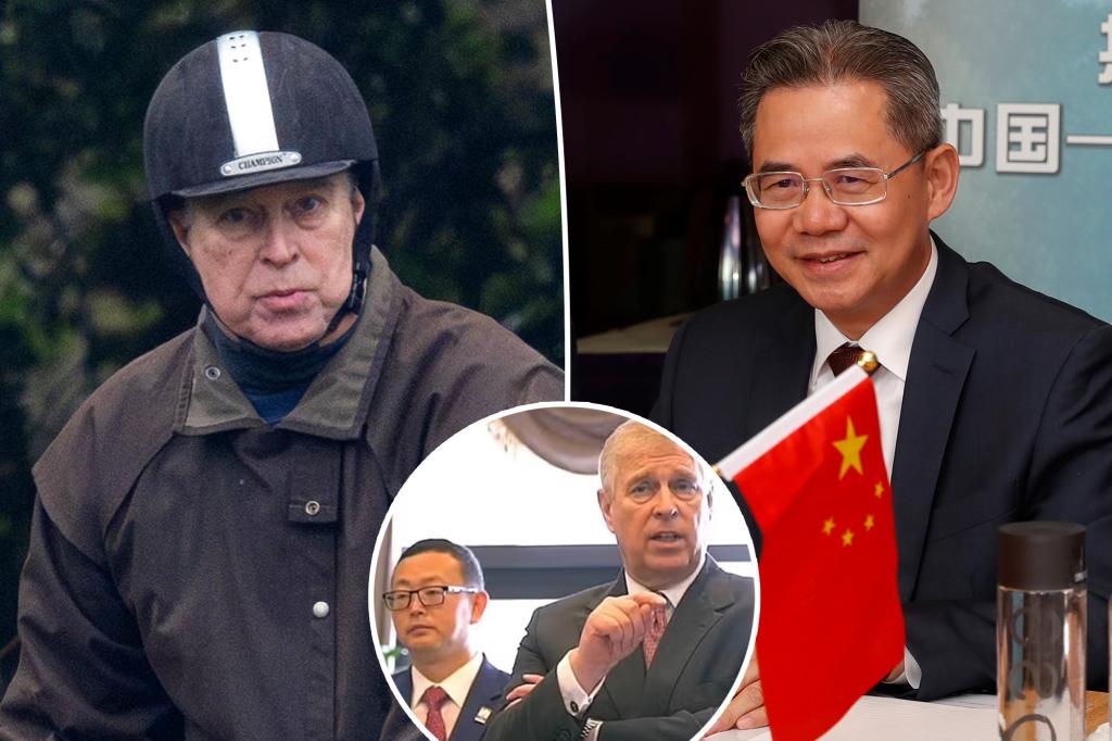 Prince Andrew faces fresh calls to leave Royal Lodge after hosting Chinese ambassador business meeting