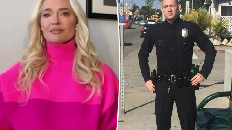 ‘Proud’ Erika Jayne’s son was a first responder in the L.A. wildfires