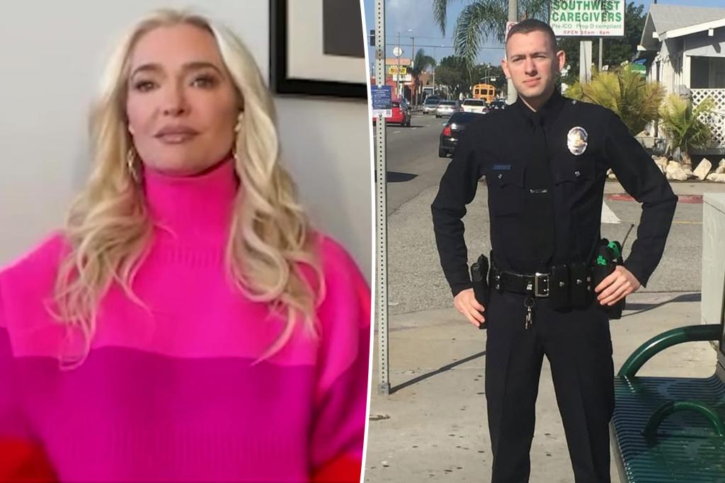 ‘Proud’ Erika Jayne’s son was a first responder in the L.A. wildfires