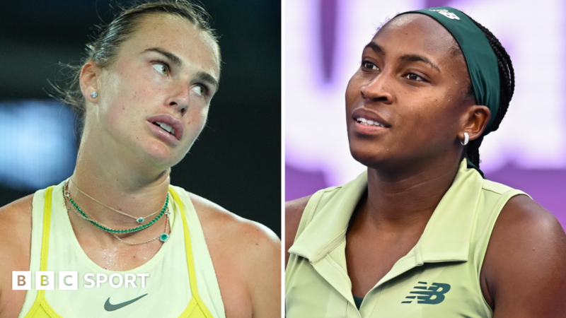 Qatar Open: Coco Gauff loses to Marta Kostyuk and Aryna Sabalenka beaten by Ekaterina Alexandrova in Doha