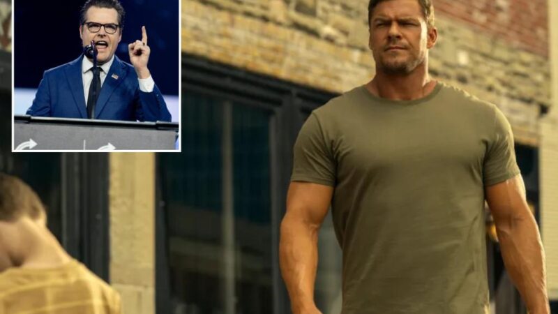 ‘Reacher’ star Alan Ritchson reveals feud with former Niceville, Florida classmate Matt Gaetz